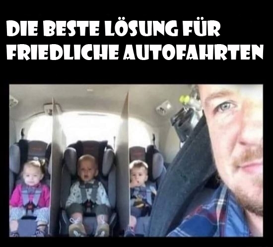 DIE BESTE LÖSUNG FÜR FRIEDLICHE AUTOFAHRTEN